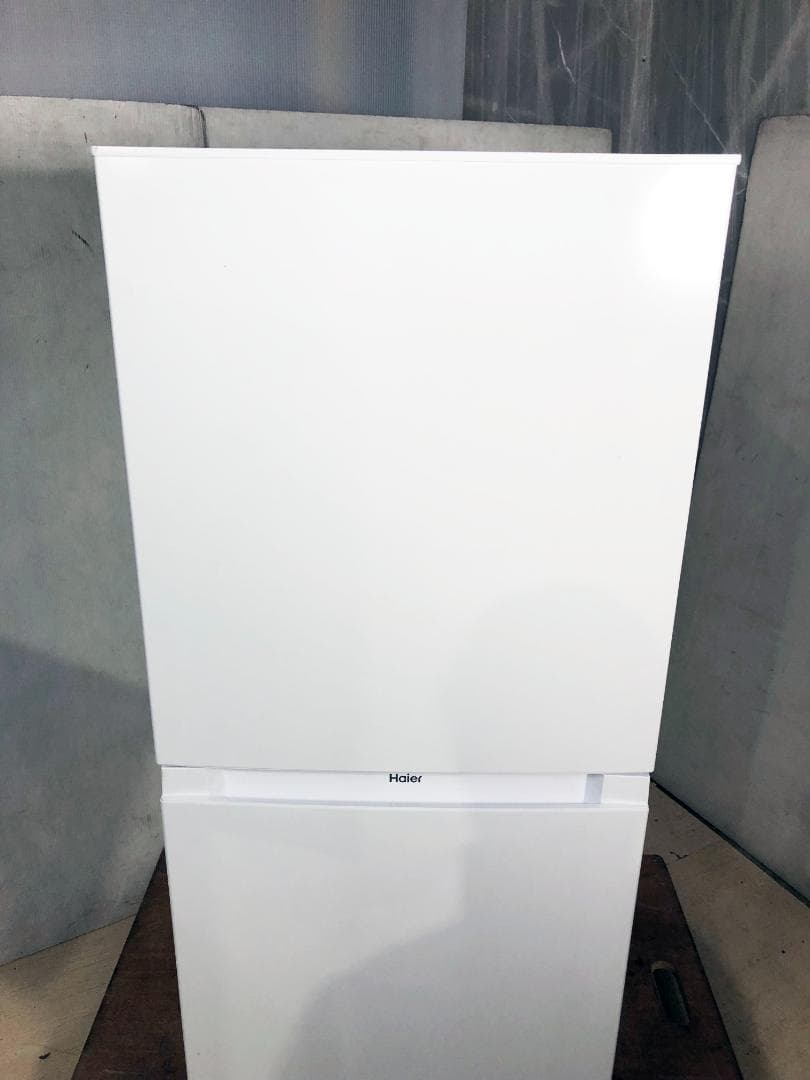 ト美品 中古★Haier 121L 冷蔵庫【JR-NF121B-W】EOG4