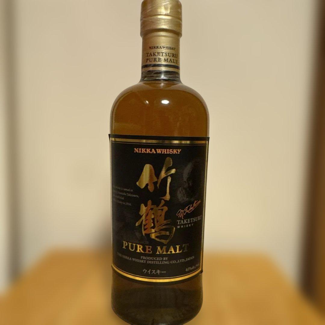 Nikka 竹鶴 ピュアモルト ウイスキー 43度 700ml