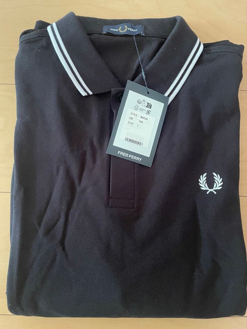 フレッドペリー　ポロシャツ　長袖　L 新品未使用　タグ付き