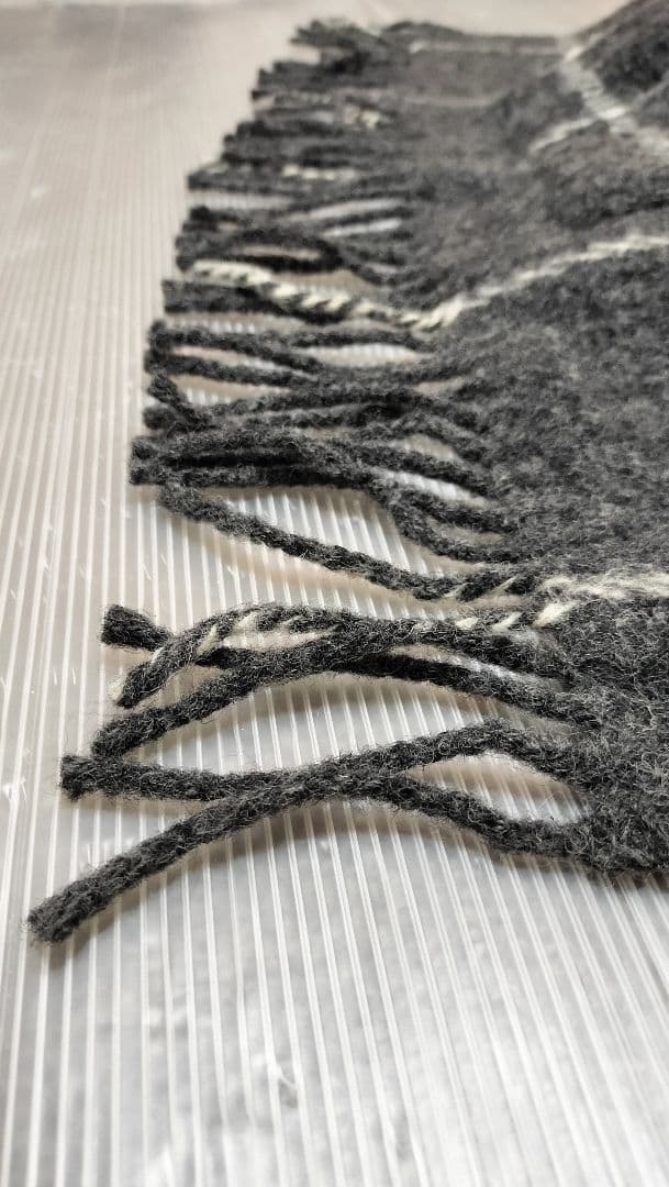 【最終処分】KLIPPAN ウール チェック柄 ブランケット