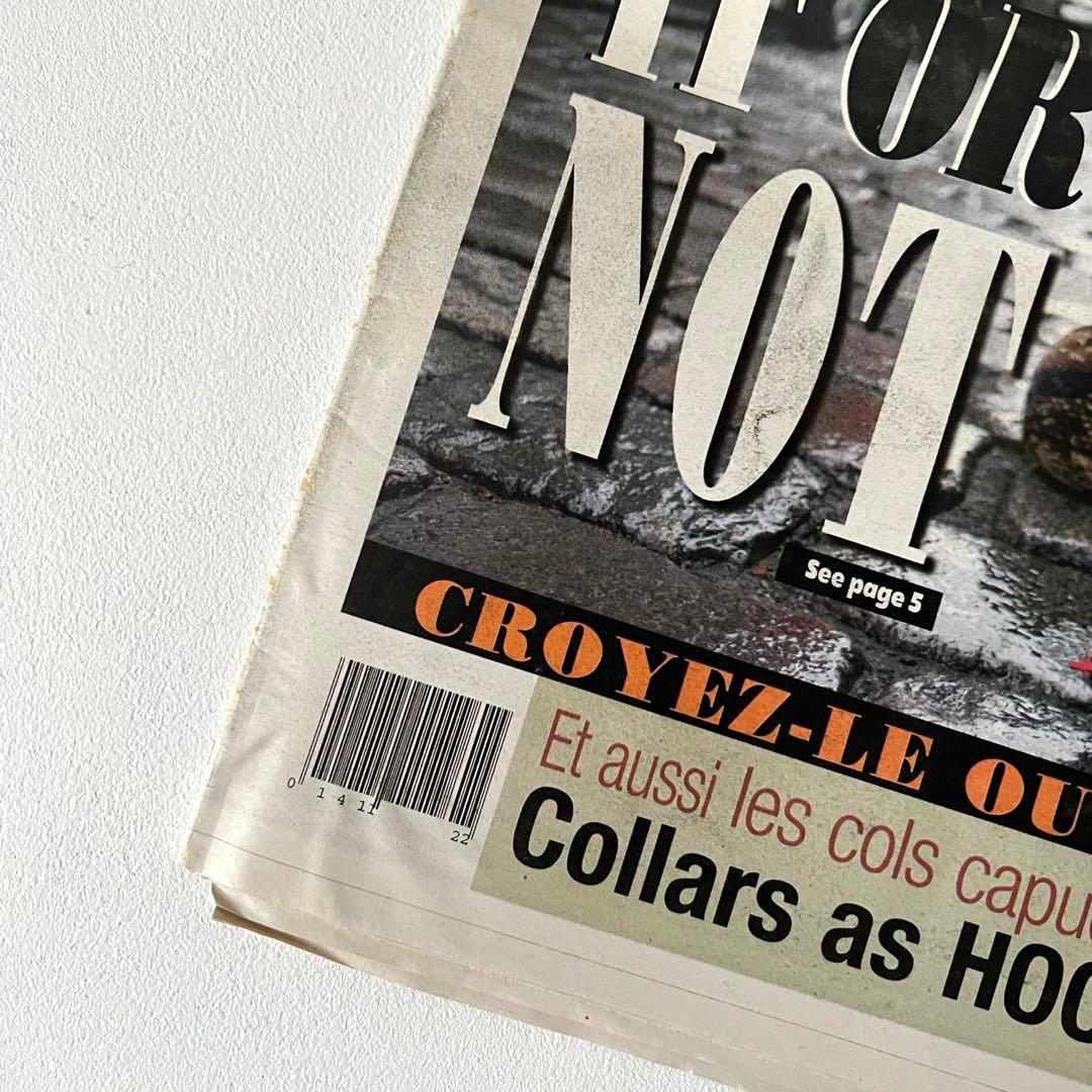 【限定・希少】Maison Martin Margiela Newspaper