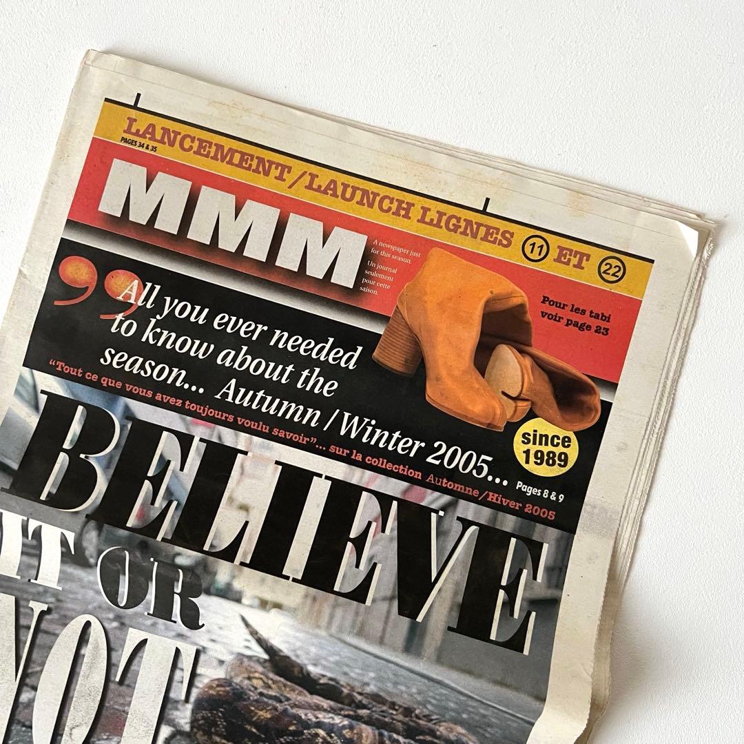 【限定・希少】Maison Martin Margiela Newspaper