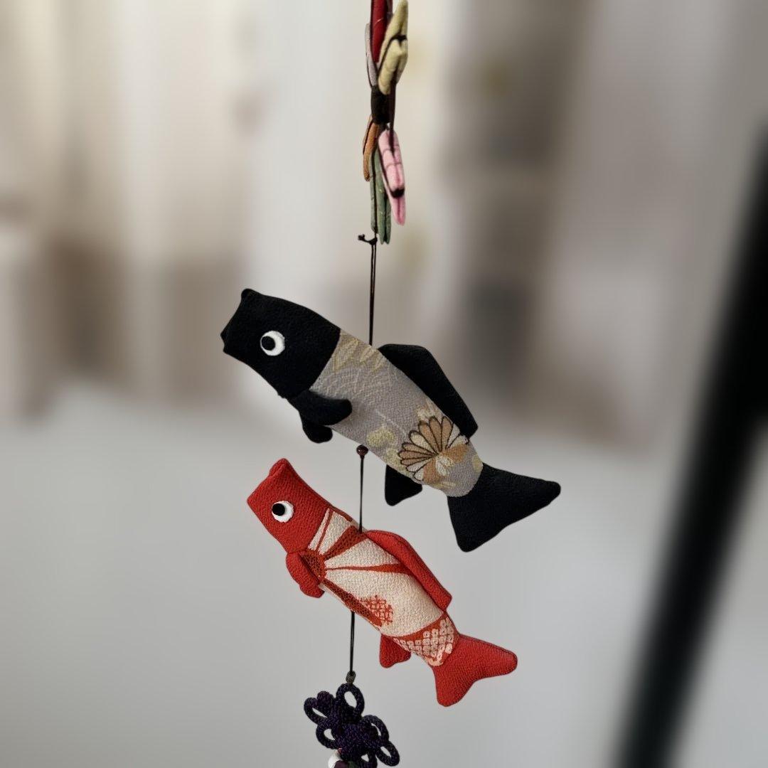 吊るし雛　端午の節句　鯉のぼり　高さ約114㎝