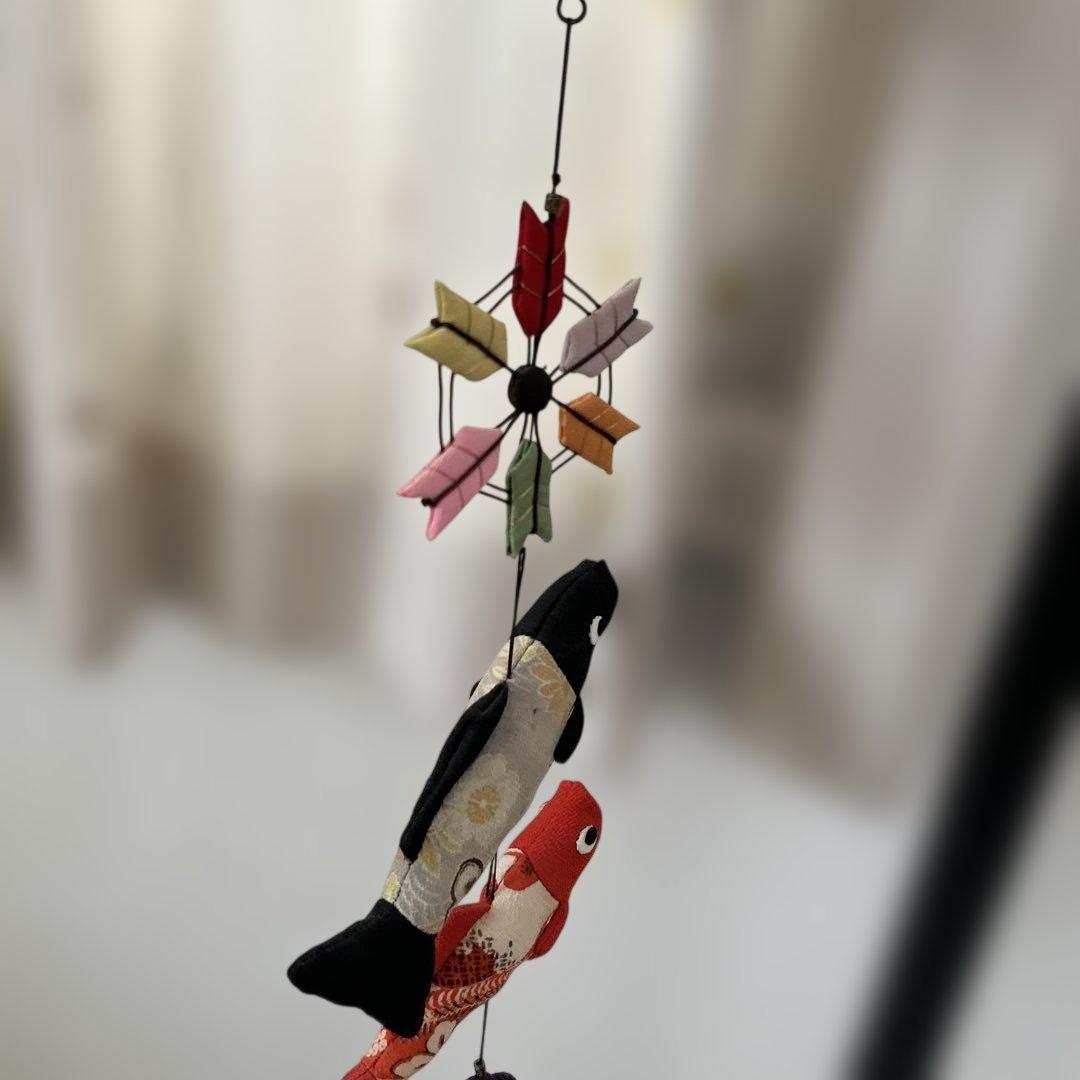 吊るし雛　端午の節句　鯉のぼり　高さ約114㎝