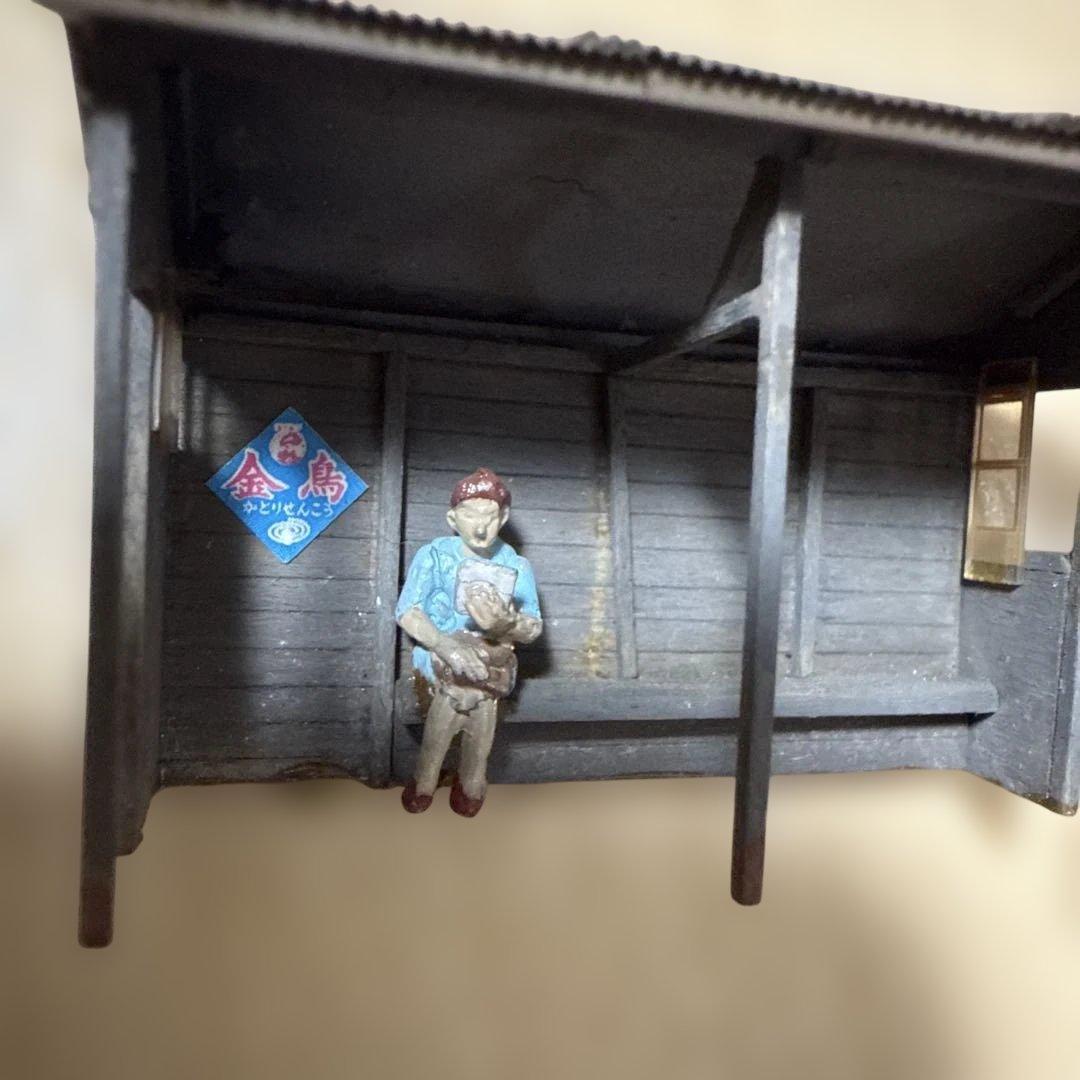 キハ101 停留所？　フィギュア　セット