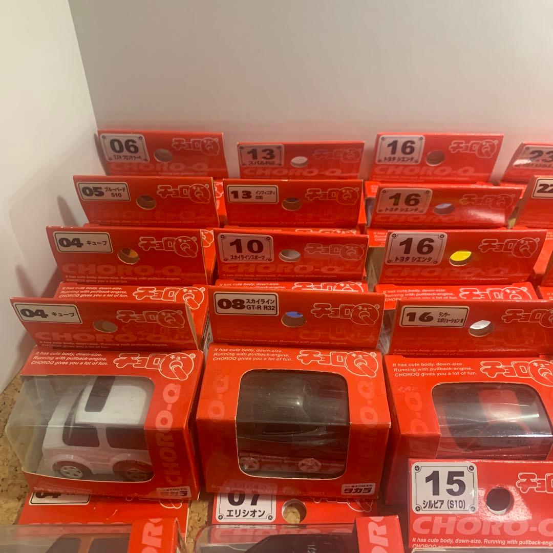 チョロQ まとめ売り　赤箱　色違いも含む　140台↑ 欠番あり　値下げ可