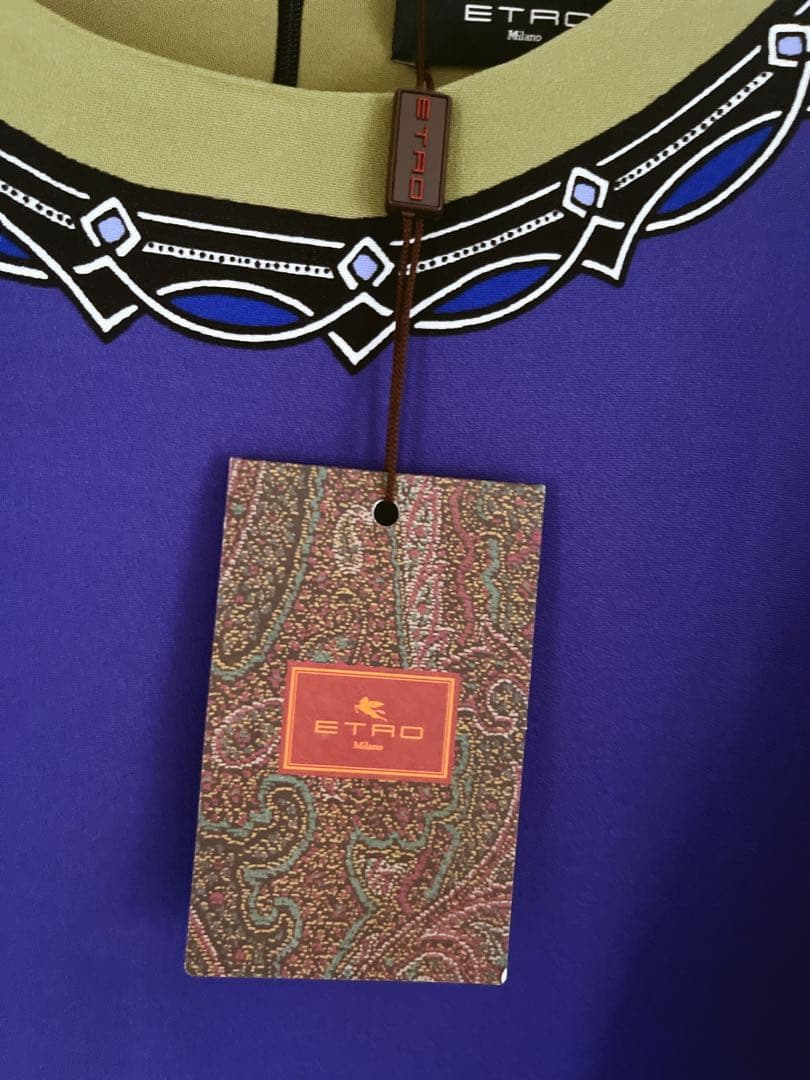 値下げ セール☆23万 新品 ETRO エトロ 洗練 プレシャス 上品 ドレス