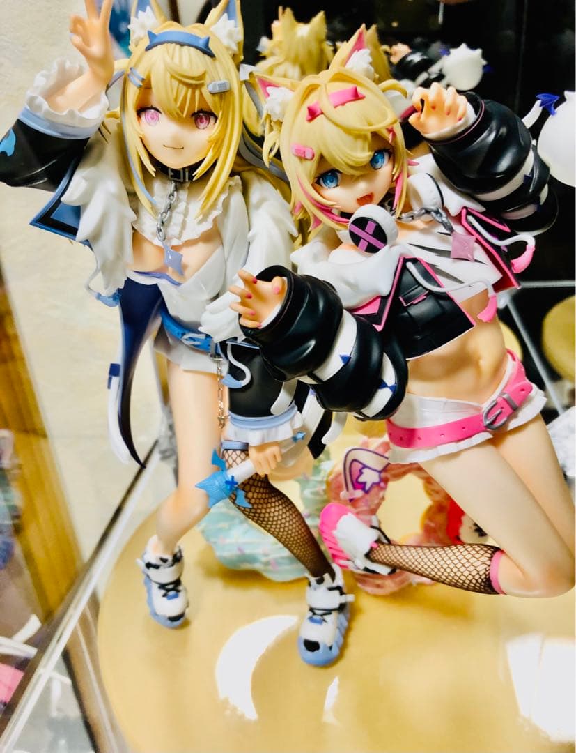 FUWAMOCO フワモコ　フワワ　モココ　ガレージキット　ホロライブ 完成品