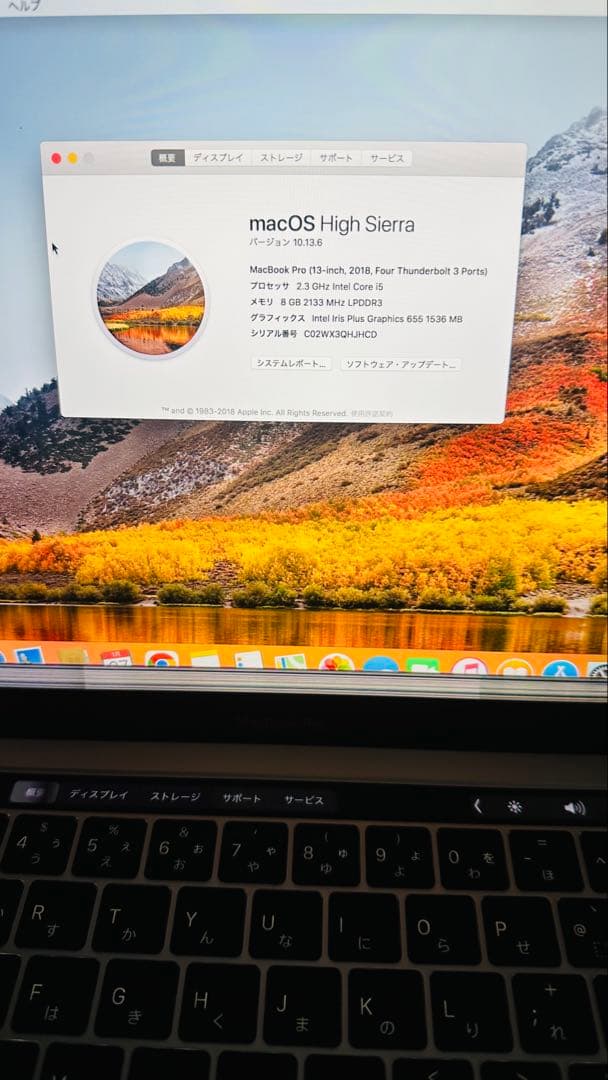 MacBook Pro Retina 13インチ　ジャンク
