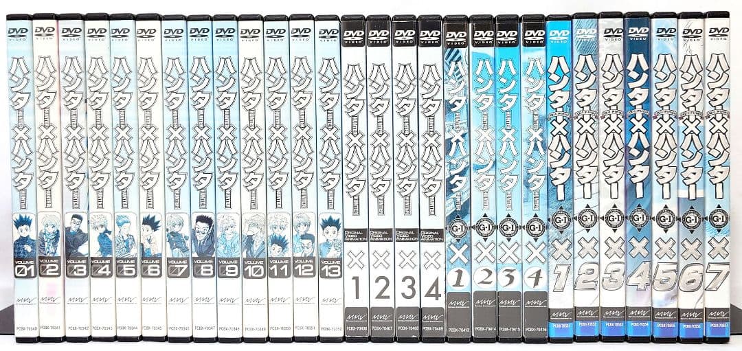HUNTER×HUNTER/ハンターハンター(旧・1999年版【DVD】全28巻