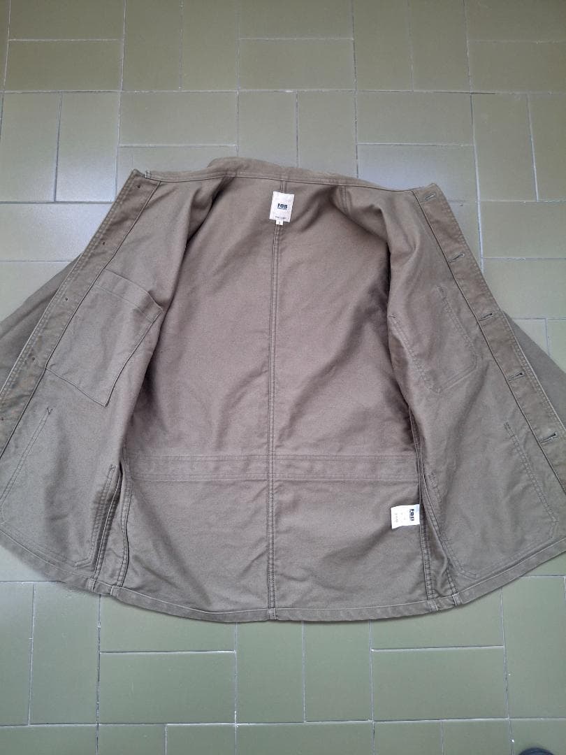 FOB FACTORY フレンチ モールスキン ジャケット サイズ2, M