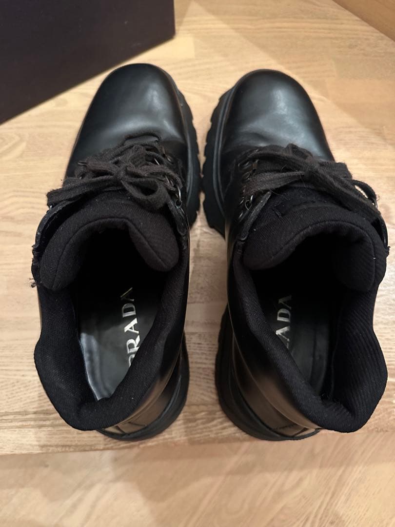 靴 Prada 99fw archive mountain boots