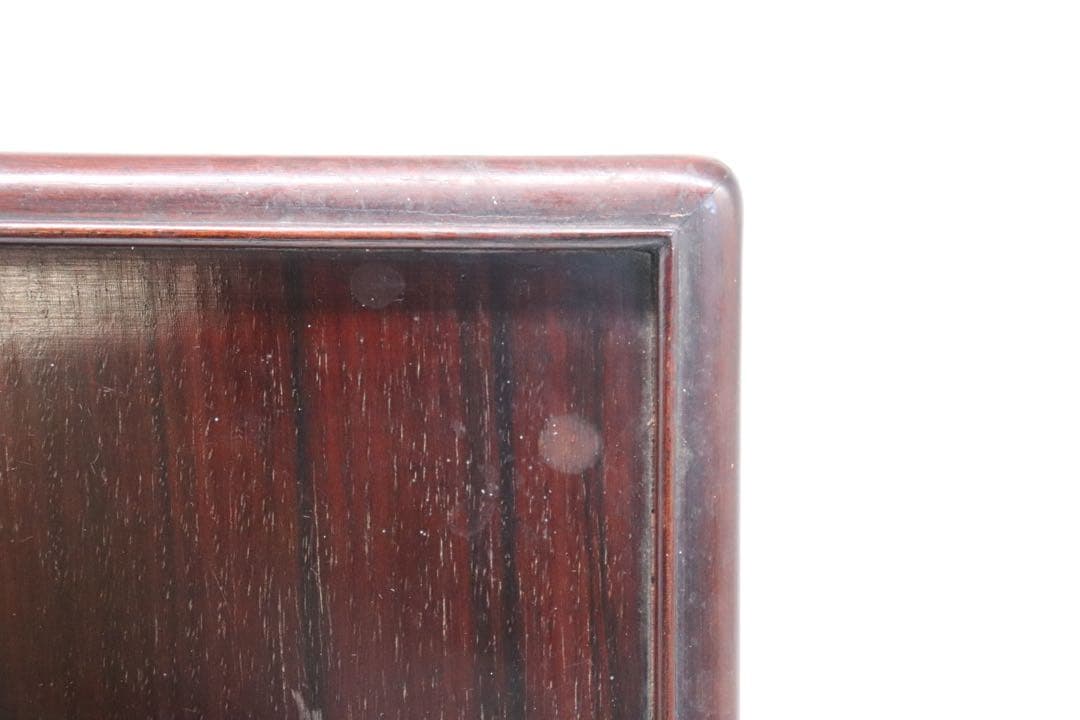 紅木　花台　したん　唐木　茶道具　送料込み1020