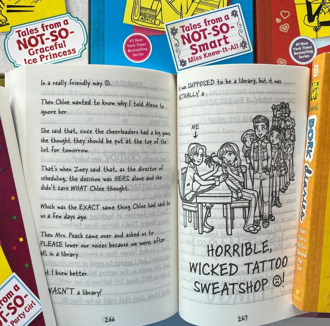 Dork Diaries　絵本18冊　公式音源　マイヤペン非対応