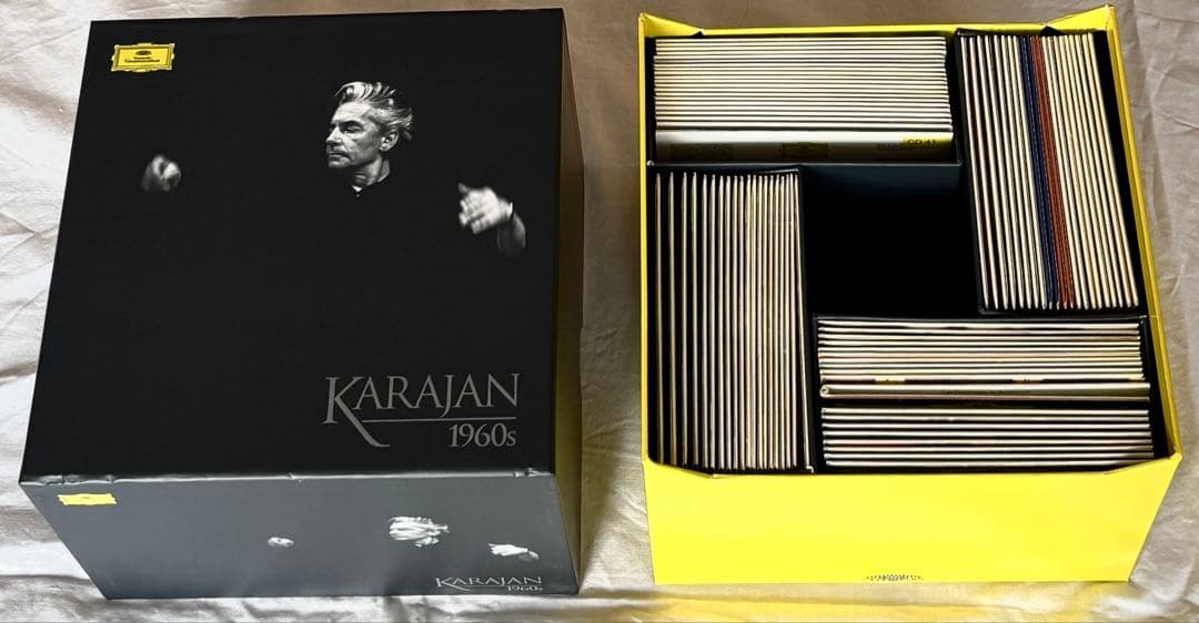 【全82枚未使用】カラヤン 1960s DG録音全集 CD 82枚組 廃盤希少