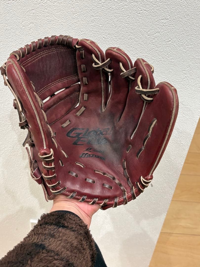 T*A様 ミズノ グローバルエリート 一般軟式 グローブ グラブ 投手用