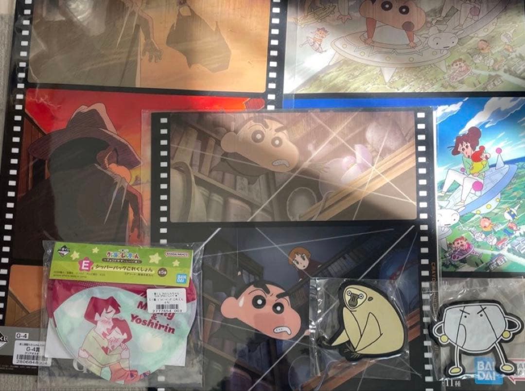 一番くじ クレヨンしんちゃん マカオとジョマ B賞 なつかシネマズ ポスター等