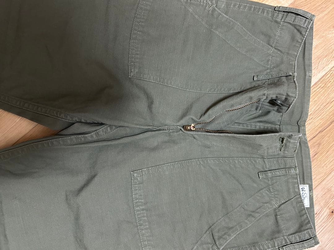 orslow オリーブ色 ベイカーパンツ