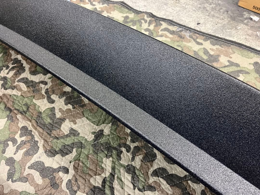 MatsuShin様新型デリカD5 後期　アンダーカバー、バンパー　ラプター塗装