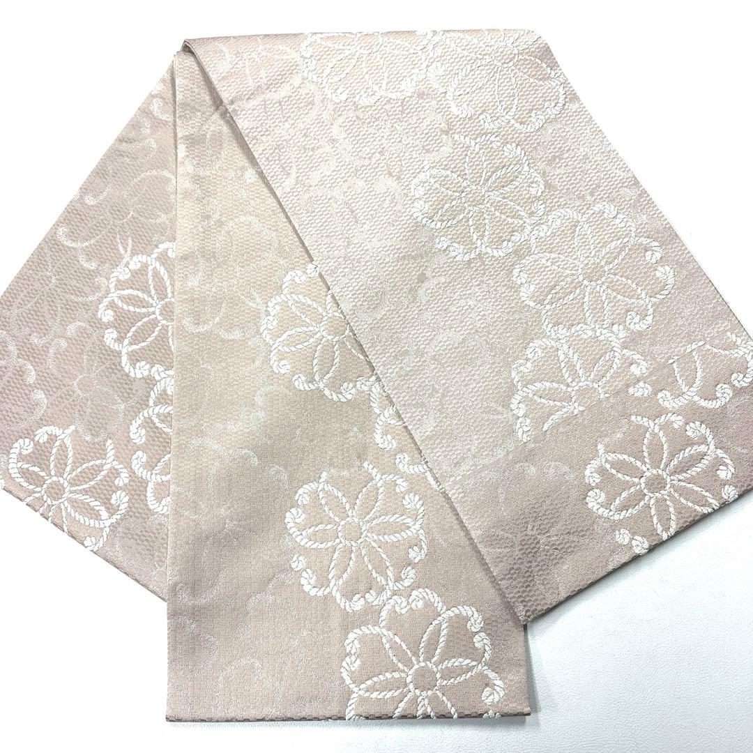 専用帯5138 ●加納幸織物謹製 高級 正絹 六通 袋帯