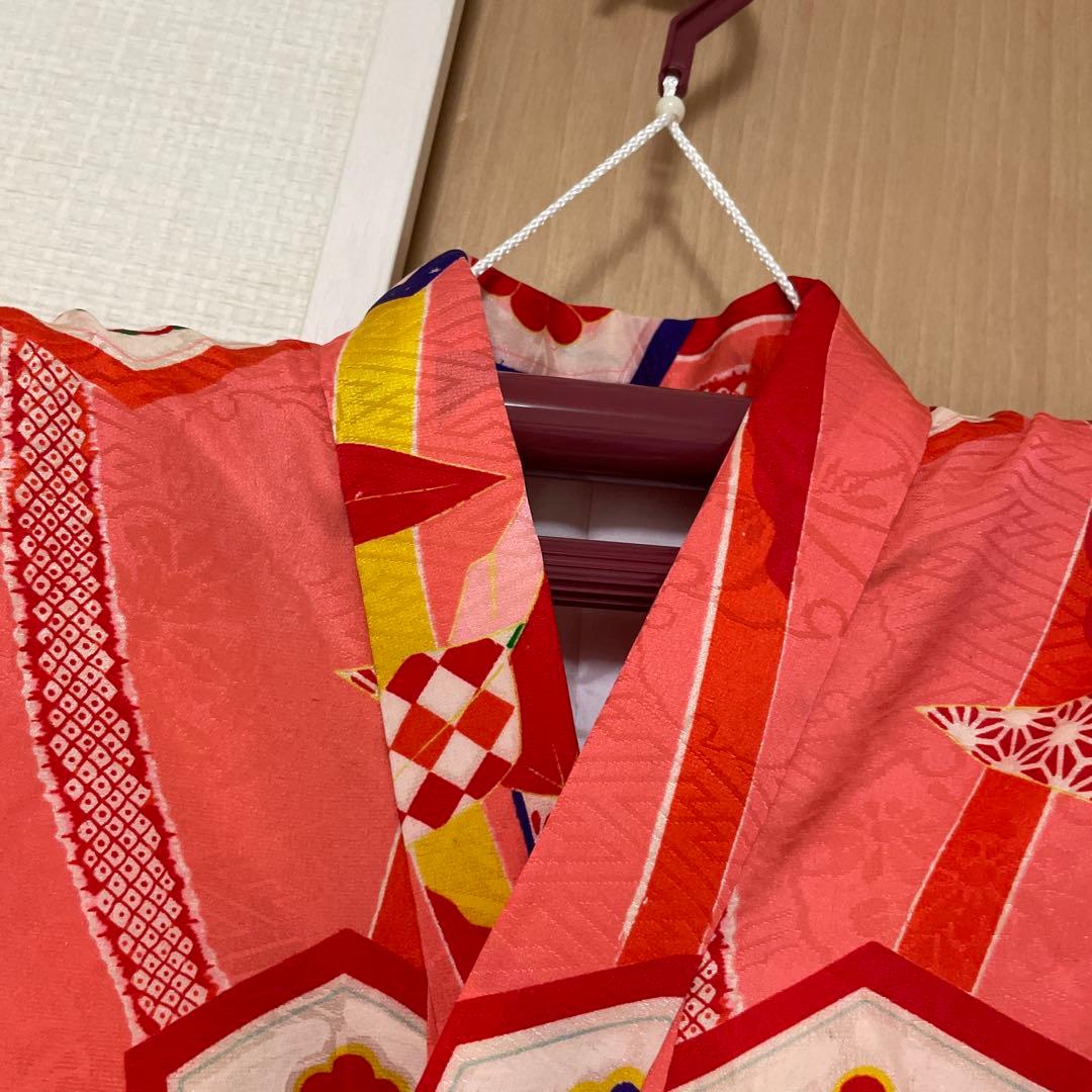 七五三着物　アンティーク着物　大正ロマン