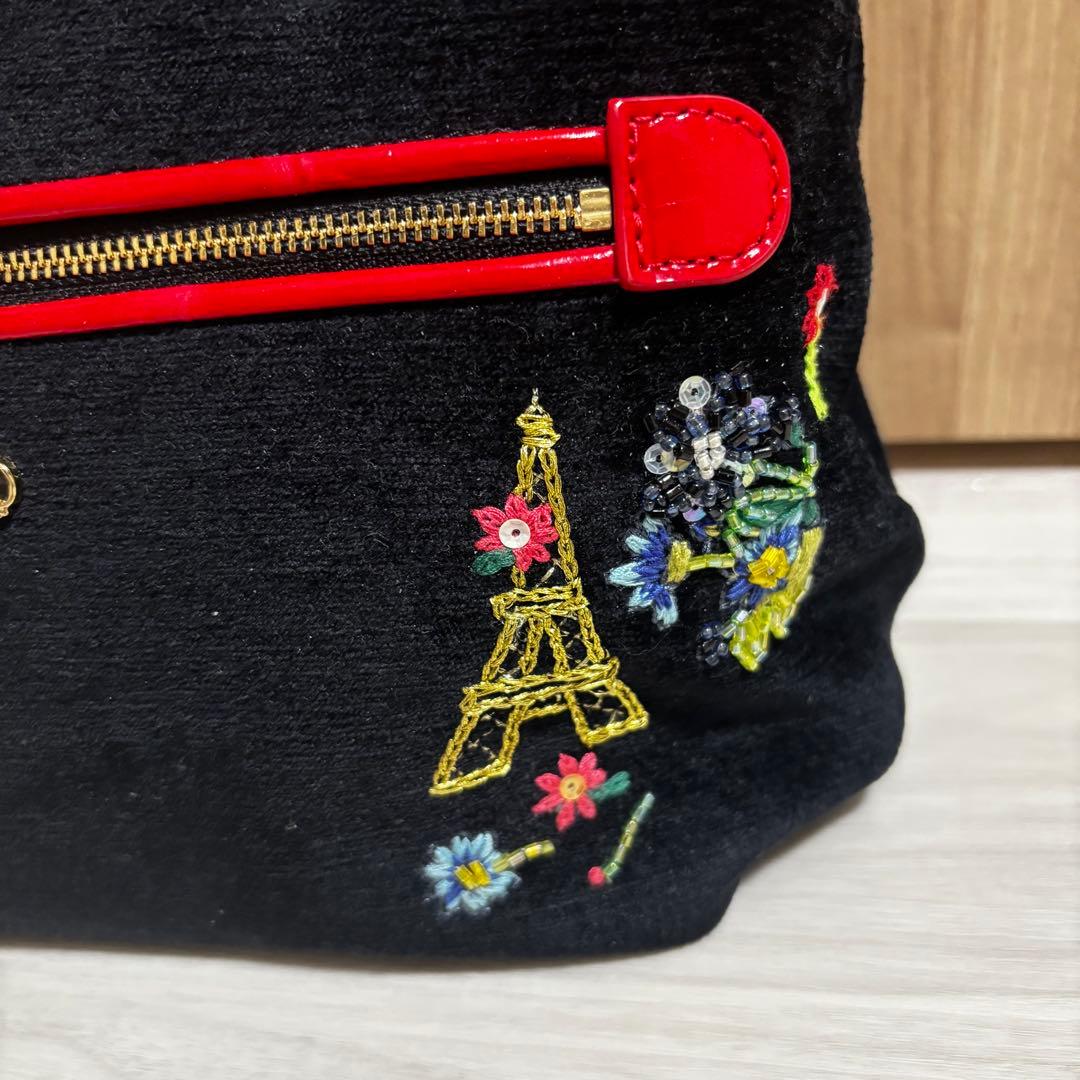 エッフェル・ブルゴーニュ　ミニトートバッグ/ Think Bee!