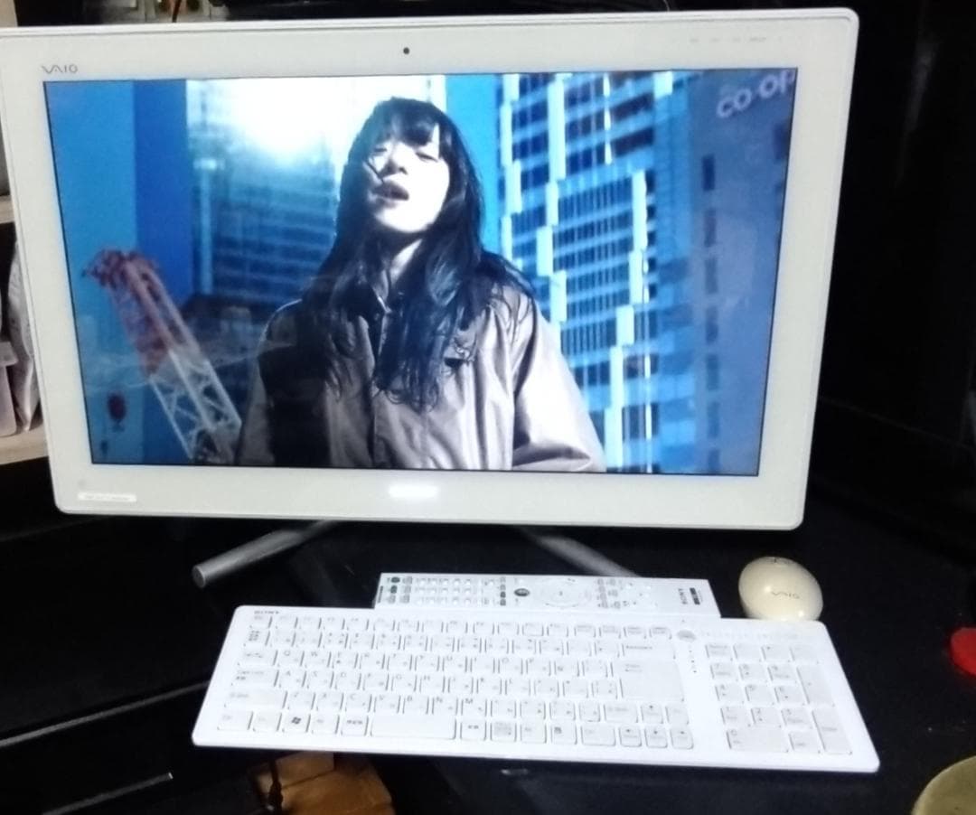 SONY VAIO Win10 デスクトップパソコン VPCL247 ジャンク