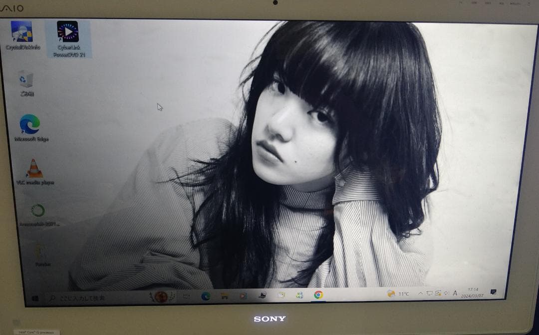 SONY VAIO Win10 デスクトップパソコン VPCL247 ジャンク