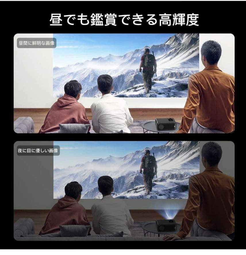 プロジェクター 小型 10000lm Bluetooth5.1 フルHD