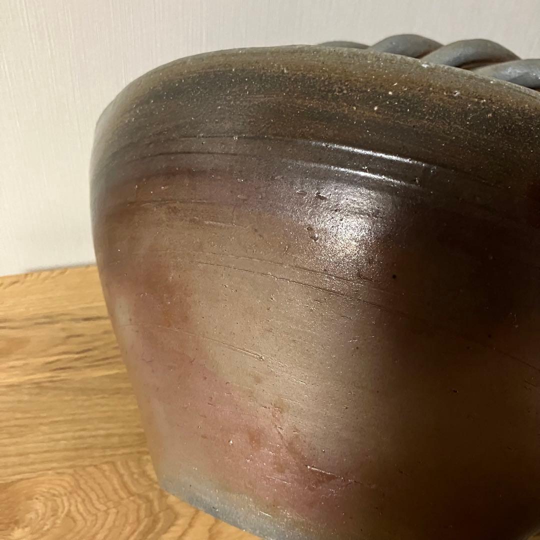 備前焼　花器　茶道具　池坊　自由花