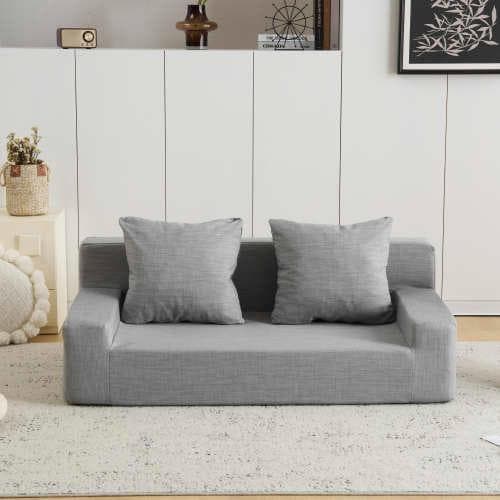 2人掛けソファベッド フロアソファ コンパクト ローソファ こたつ用 ソファー