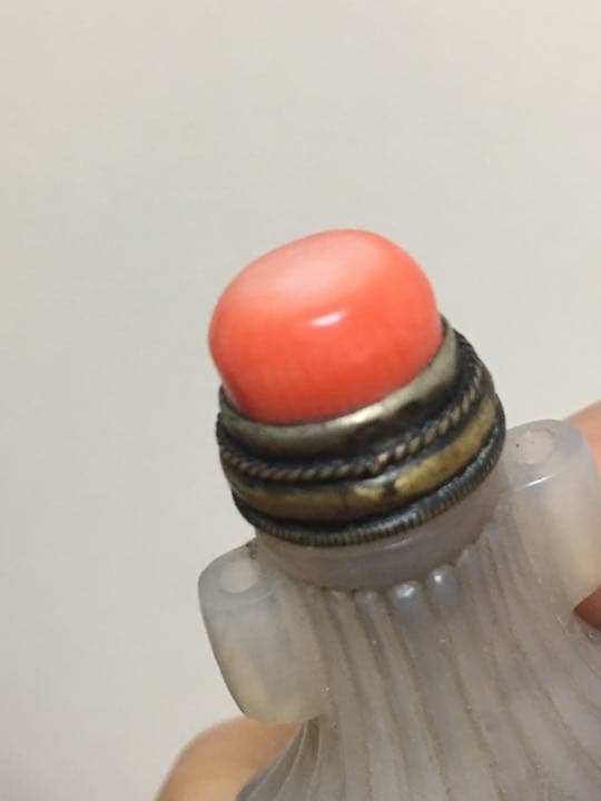 鼻煙壷 瑪瑙 珊瑚 中国美術 清時代