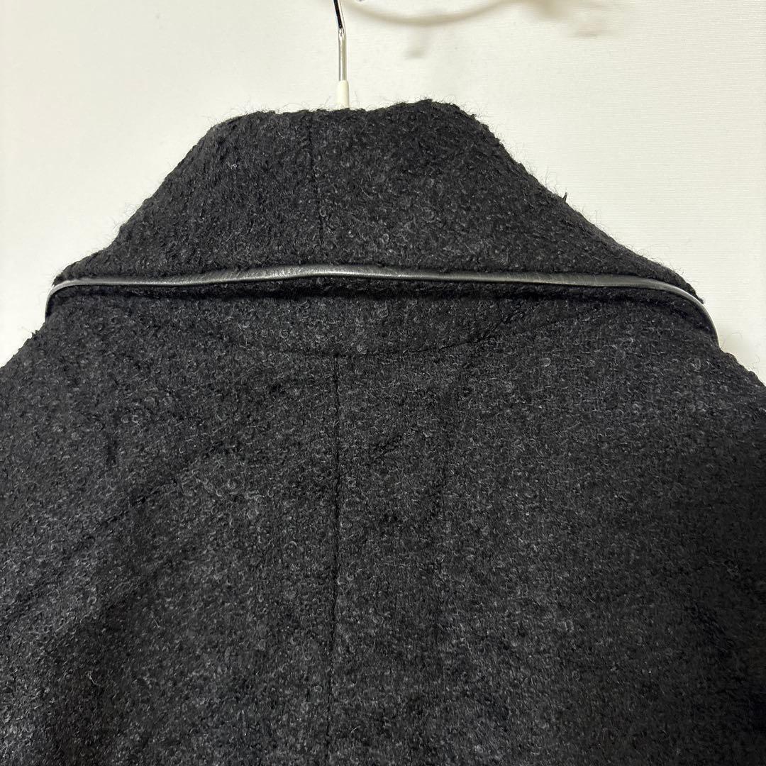 美品 DIESEL BLACK GOLD ディーゼル モヘヤ混ウールコート