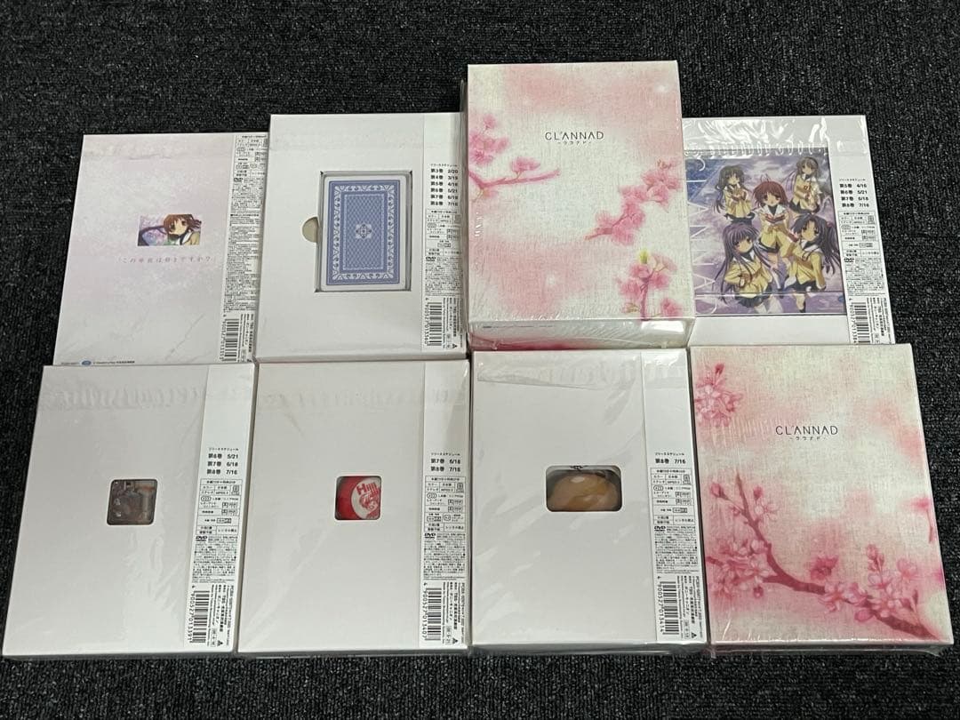 CLANNAD 　初回限定版　全巻セット　※未開封多数