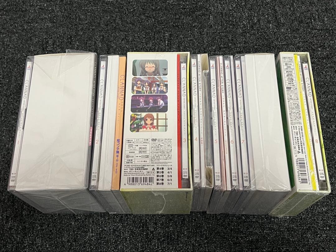 CLANNAD 　初回限定版　全巻セット　※未開封多数