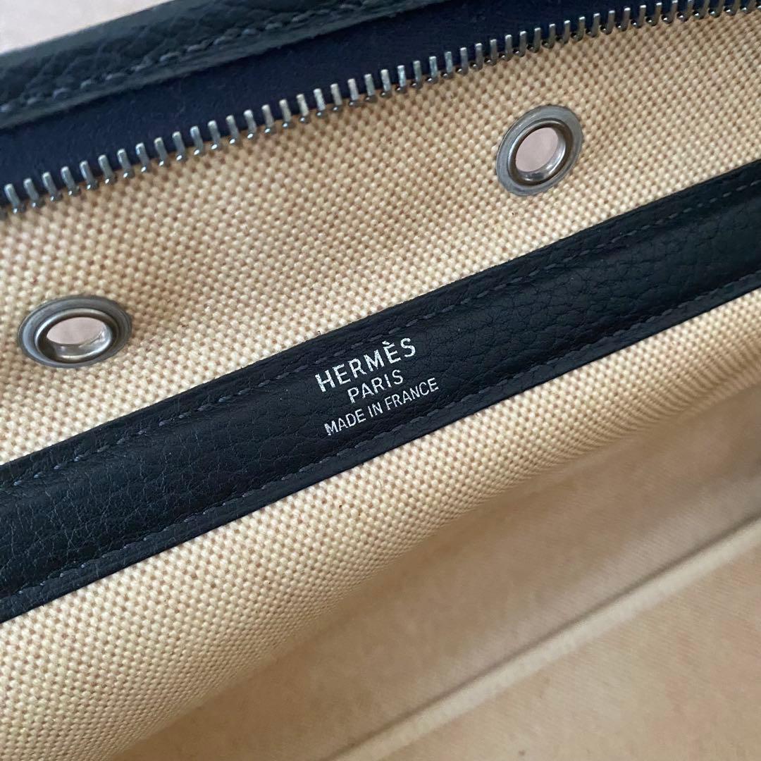 HERMES エルメス　サックドトランスポールシアン　ペットキャリーバッグ