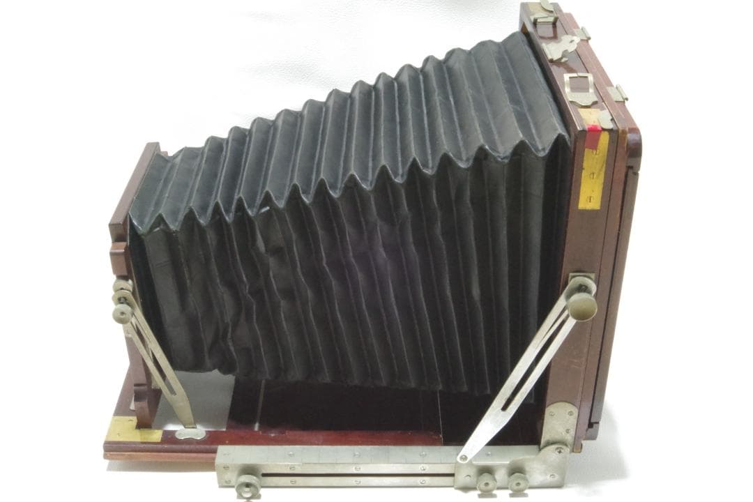 大判カメラ 木製 フィールドカメラ メーカー不明 動作確認済