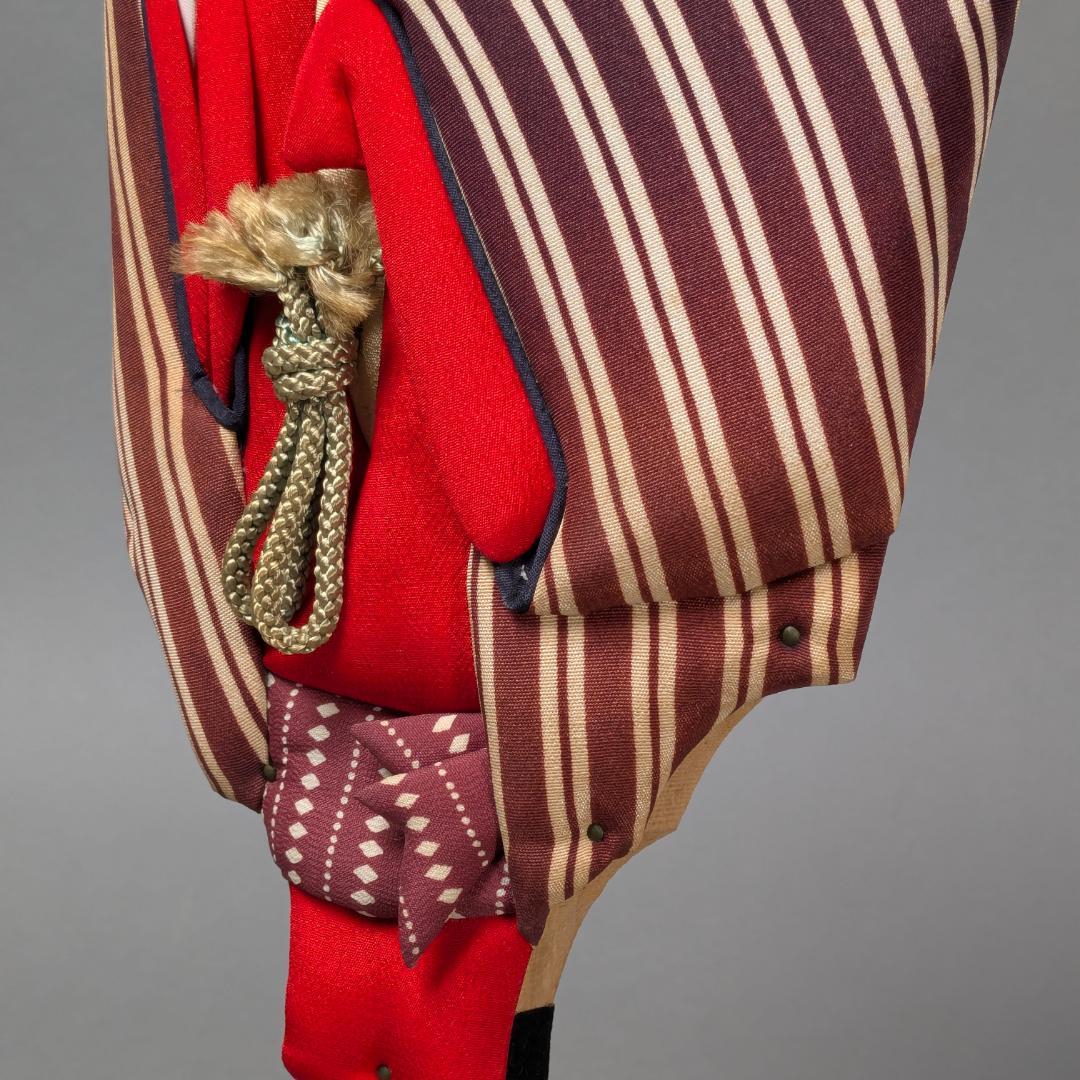 押絵羽子板　琴山？　当時物　アンティーク　昭和レトロ　日本人形　正月飾り　a