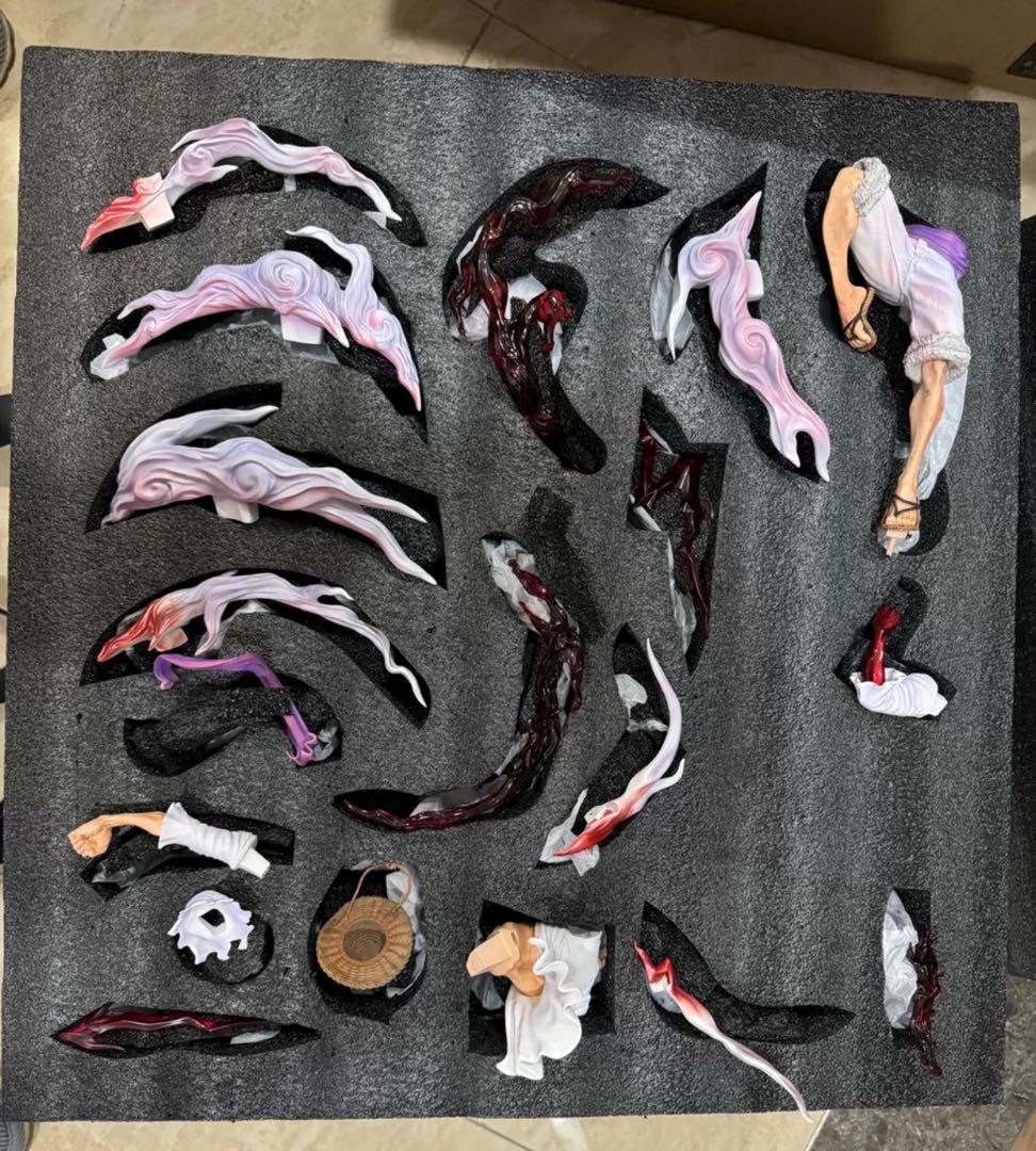 ワンピース ニカ・ルフィ ガレージキット ガレキ スタチュー②