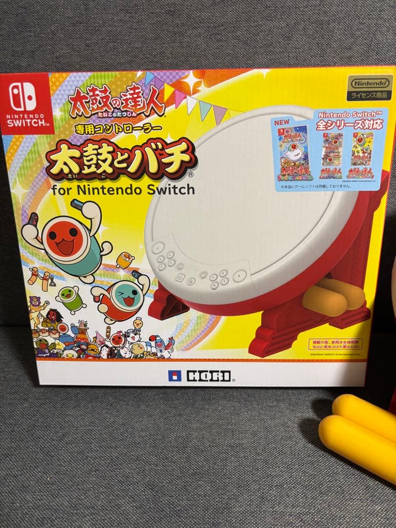 Switch太鼓の達人と専用コントローラセット