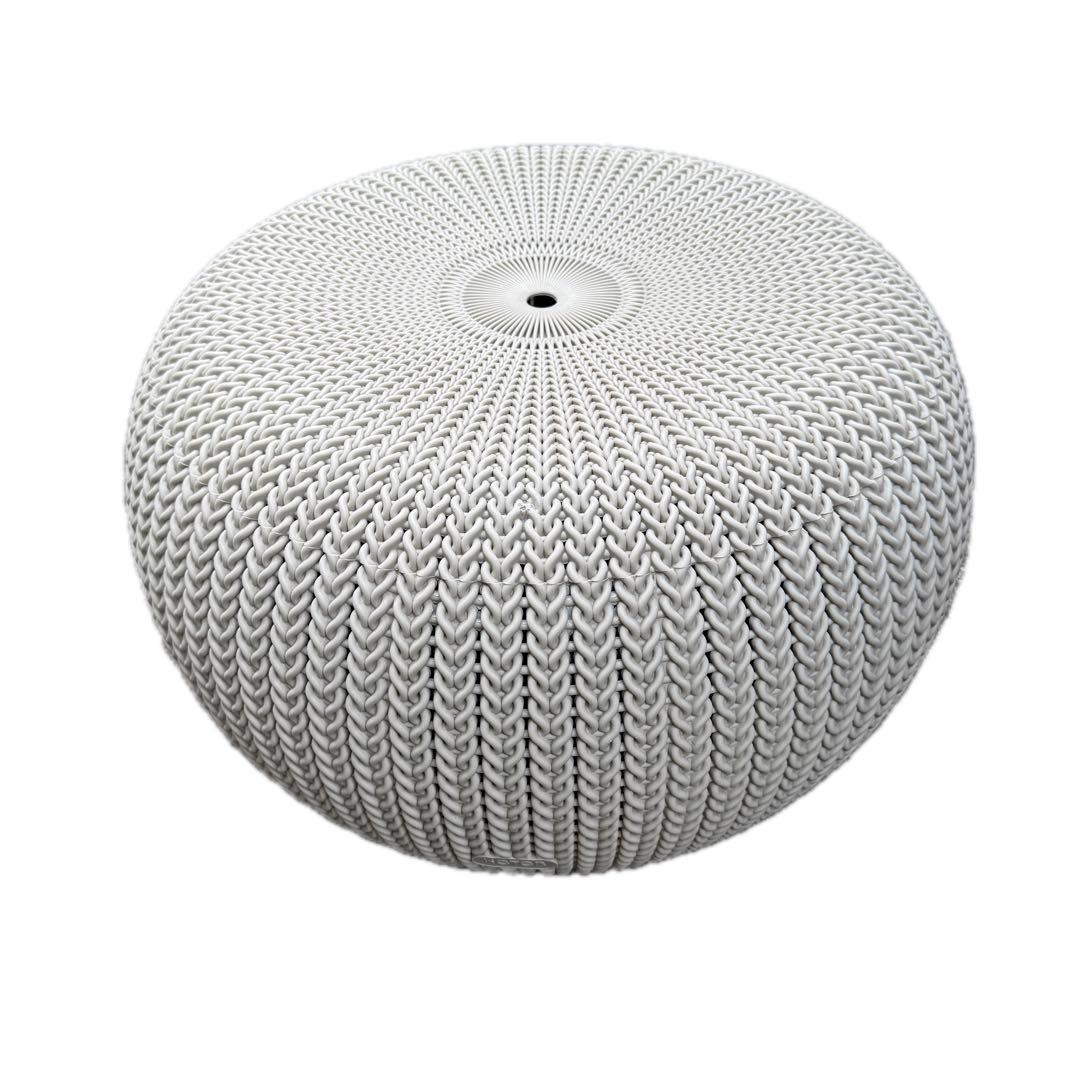 KETER ケター　ガーデンファニチャー ニット調　3点セット