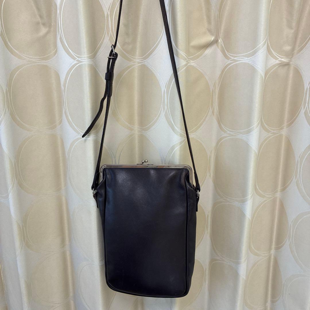 コムデギャルソン がま口型ショルダーバック