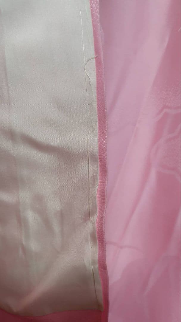 RK321色打掛未使用品綺麗着丈172センチ裄丈64センチ正絹裾綿入り