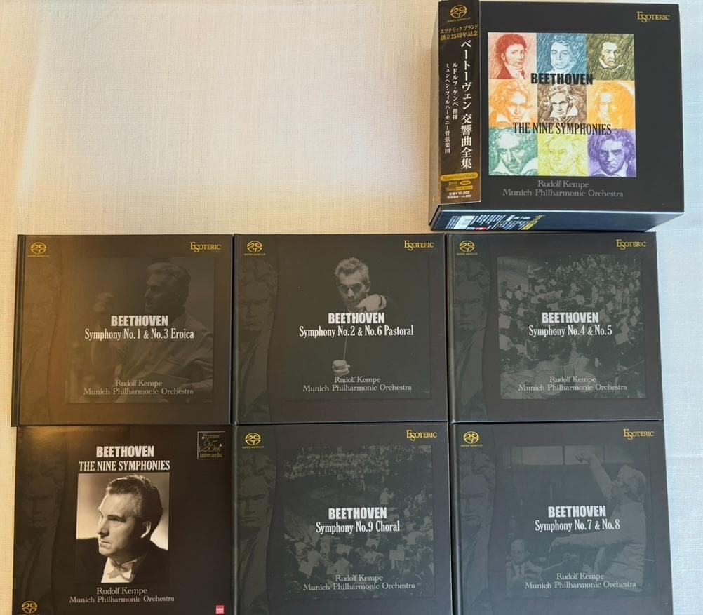 【美品】ベートーヴェン：交響曲全集 [CD] ルドルフ・ケンぺ指揮