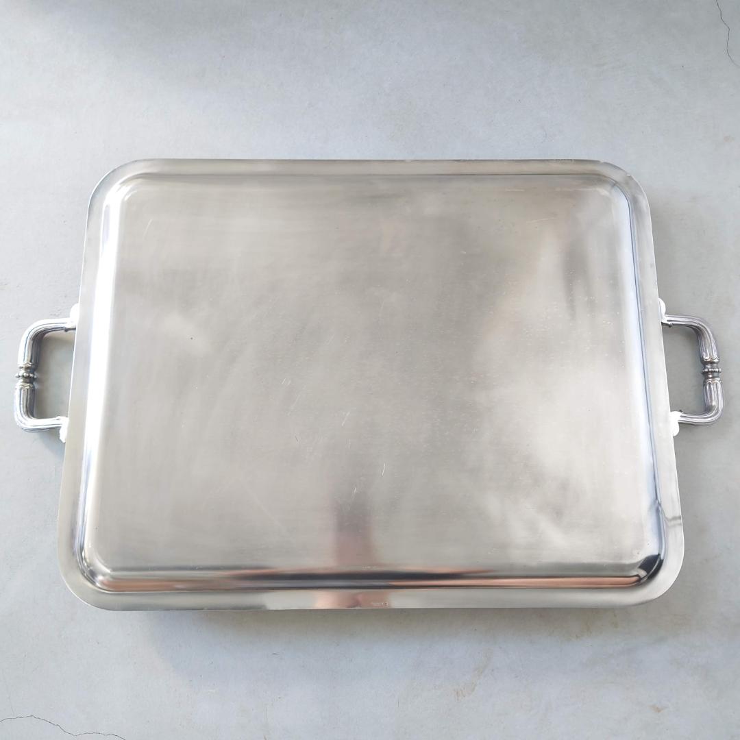 極希少 美品 クリストフル パール トレイ おまけのマット付き