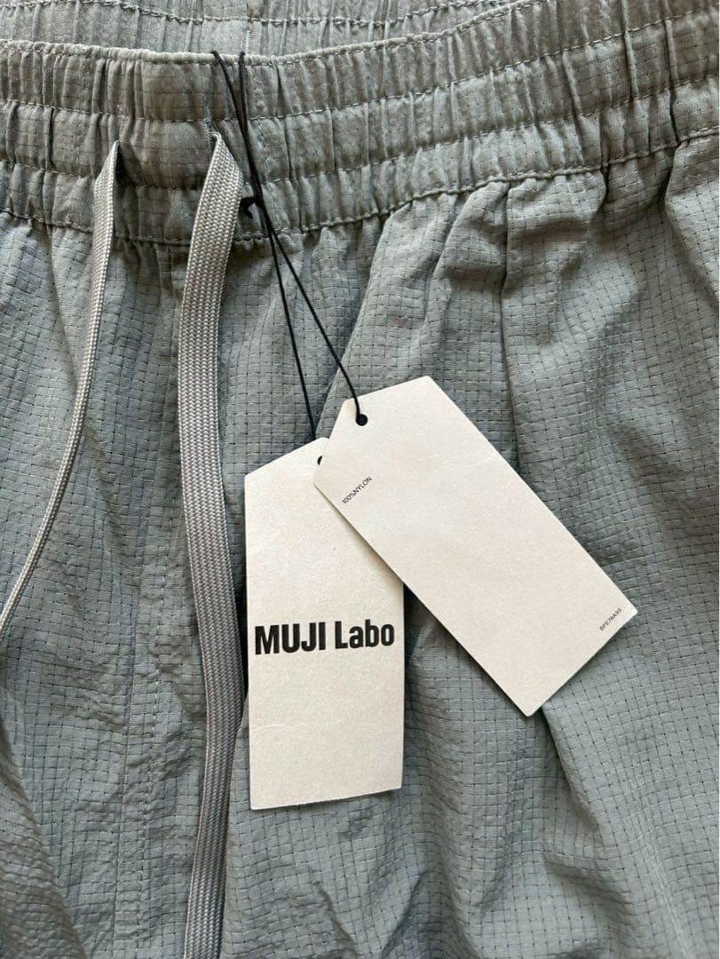 MUJI LABO 風を通す半袖シャツ/ショートパンツ セットアップ L-XL