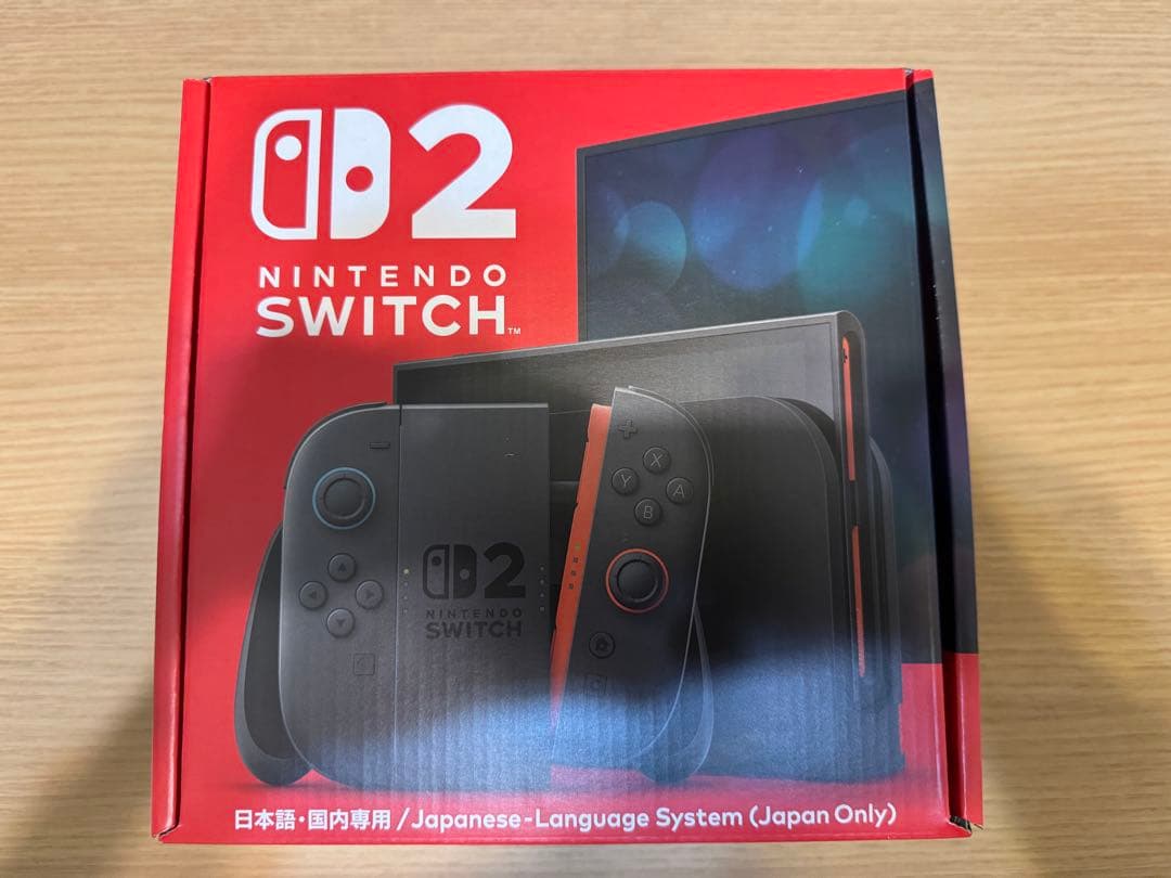 新品未開封 レシート付 Nintendo Switch2 (日本語 •国内專用)