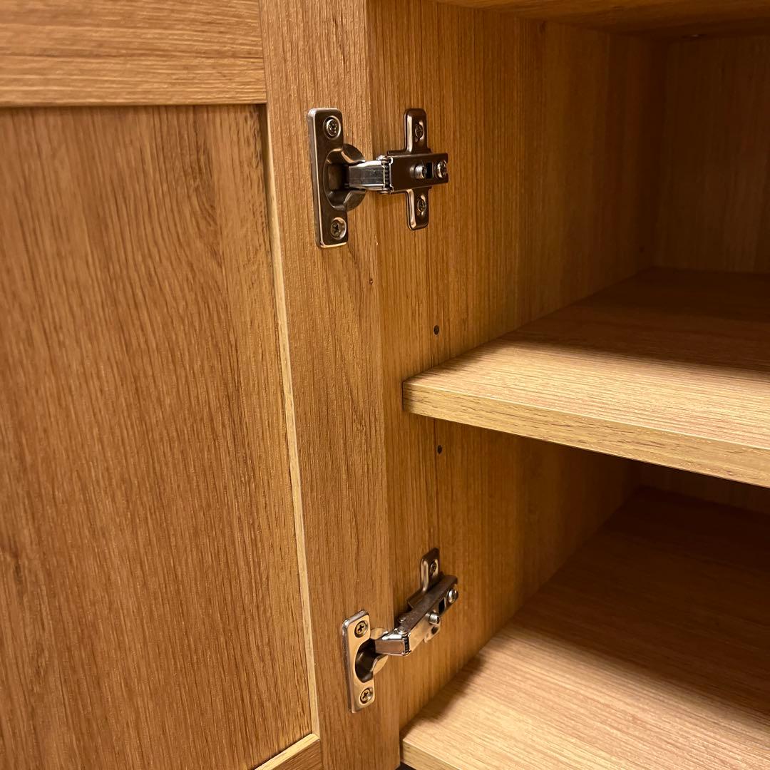 キッチンボード 食器棚 ロータイプ ヴィンテージ レンジ台 レンジラック