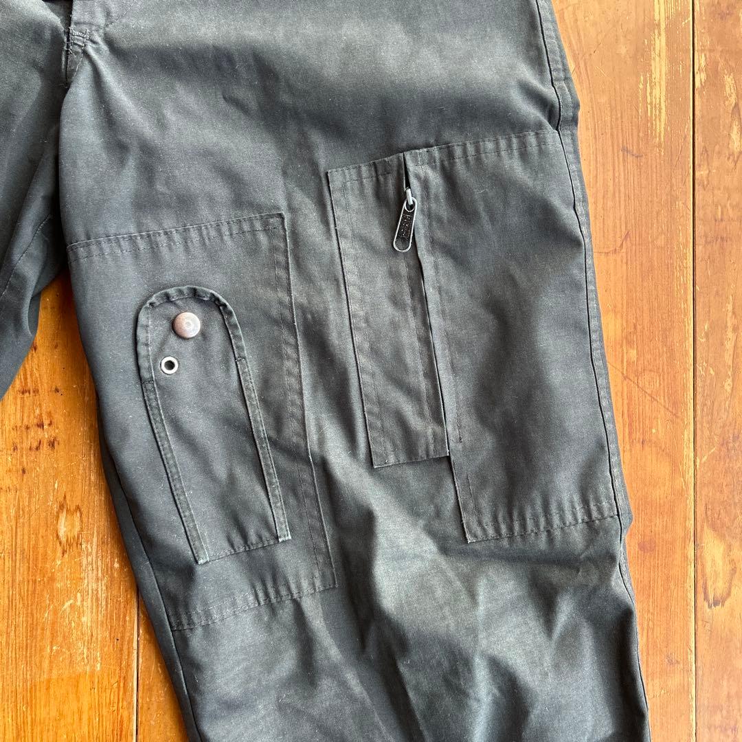 くまじゃわ　Supreme ブラック カーゴパンツ