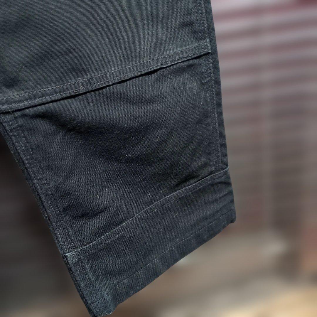 う*ら様 Carhartt ブラック オーバーオール　ダブルニー